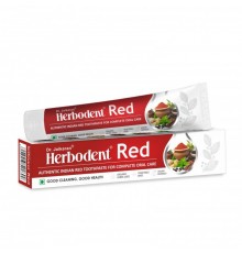 Зубная Паста Хербодент Рэд Red Herbodent 100г Dr. Jaikaran