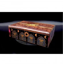 Чай в Коробке 200г Комбо (Чай Черный Assam 50г, Чай со Специями Masala 50г, Darjeling Express Среднелистовой 50г, Чай Зеленый Green 50г) Nagesh