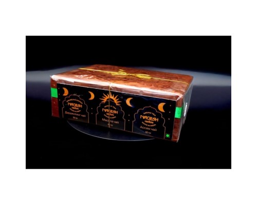 Чай Черный в Коробке 150г Комбо (Чай Assam Среднелистовой 50г, Чай со Специями Masala 50г, Чай Darjeling Express Среднелистовой 50г) Nagesh