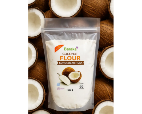 Кокосовая Мука Baraka Organic Flour 500 г
