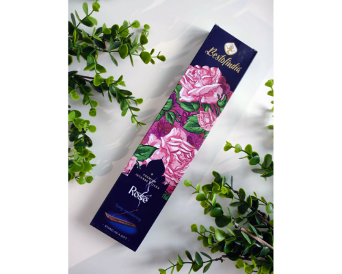 Ароматические Палочки Роза с Подставкой 20 шт Bestofindia
