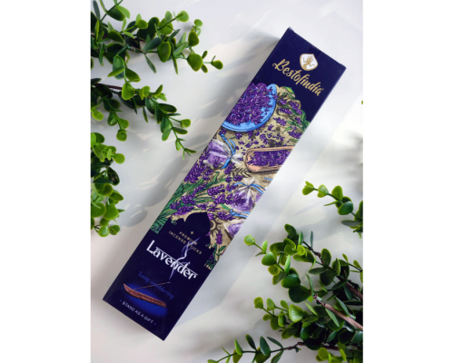 Ароматические Палочки Лаванда с Подставкой 20 шт Bestofindia