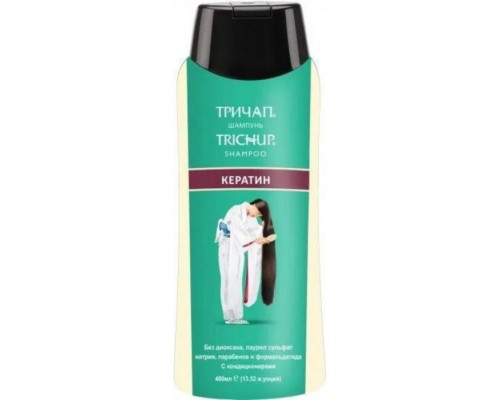 Trichup Шампунь для Волос с Кератином Keratin 200 мл (Russian Pack)