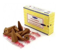 Californian White Sage Backflow Ароматические Конусы 10 шт Satya