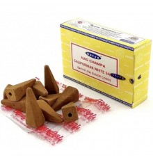 Californian White Sage Backflow Ароматические Конусы 10 шт Satya
