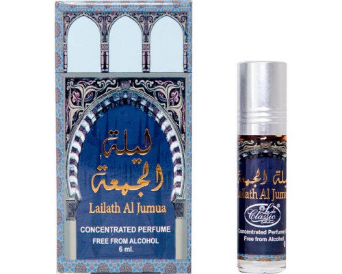 Арабские Масляные Духи Lailath Al Jumua Lade Classic 6мл
