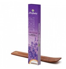 Благовония Лаванда Премиум Lavander Premium с Подставкой Bestofindia 20 шт