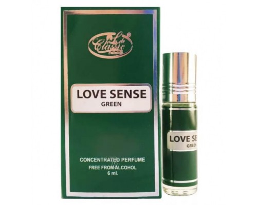 Арабские Масляные Духи Love Sense Green Lade Classic 6мл