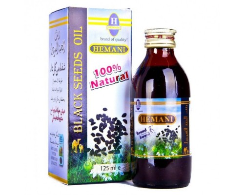 Масло Черного Тмина Black Seed Oil Hemani 125 мл