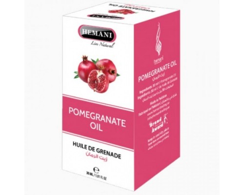 Масло Эфирное Гранатовое Pomegranate Oil Hemani 30 мл