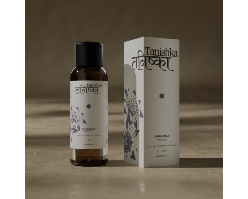 Масло для Волос Брингарадж Bhringraj Hair Oil 120 мл Tanishka