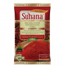 Перец Чили Кашмири Молотый Mild Chilli Powder Kashmiri 200г Suhana