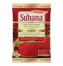 Перец Чили Кашмири Молотый Mild Chilli Powder Kashmiri 100 г Suhana