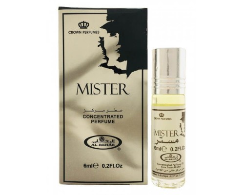 Al Rehab Мужской Mister Масляные Духи Ролик 6 мл