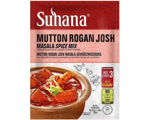 Смесь Специй Микс для Мяса Роган Mutton Rogan Josh Mix 50г Suhana