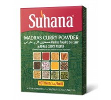 Мадрасский Карри Молотый Острый Madras Curry Powder Hot 50г Suhana