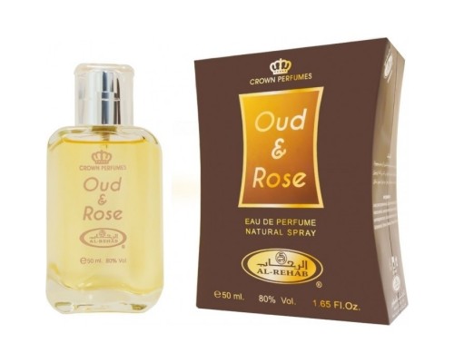 Al Rehab Унисекс Oud&Rose Парфюмерная Вода 50 мл