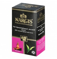 Чай Чёрный Байховый Листовой Pekoe Пеко Nargis 100г