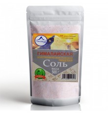 Гималайская Кристаллическая Соль Мелкая Вакуумная Упаковка Himalayan 500 г