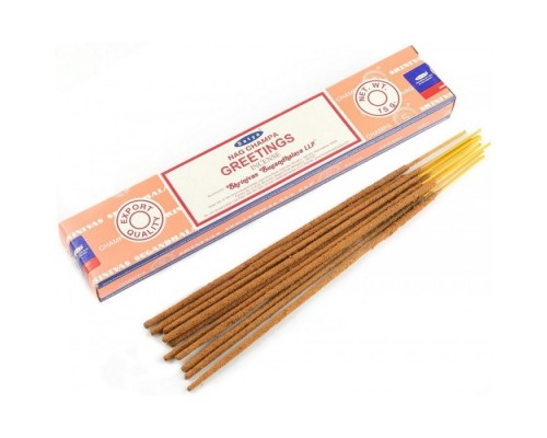 Благовония Greetings 15 г Satya