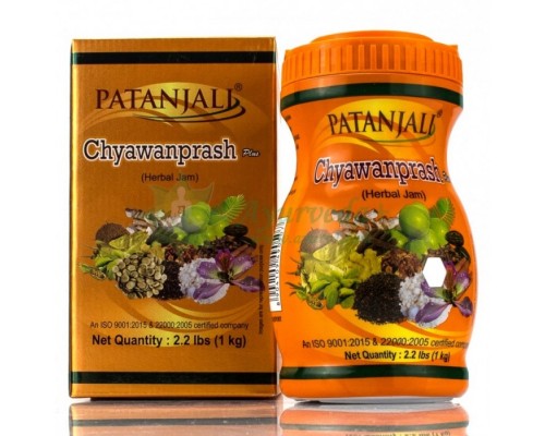 Джем Чаванпраш Chyawanprash Herbal Jam Patanjali 1кг