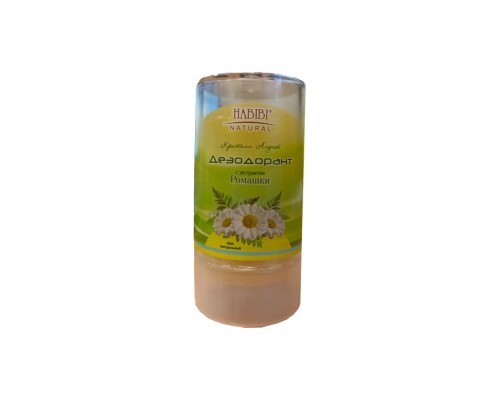 Натуральный Минеральный Дезодорант с Ромашкой Habibi Natural 120 г