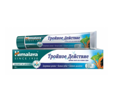 Зубная Паста на Основе Трав Тройное Действие Himalaya 125 г