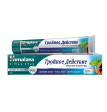 Зубная Паста на Основе Трав Тройное Действие Himalaya 125 г