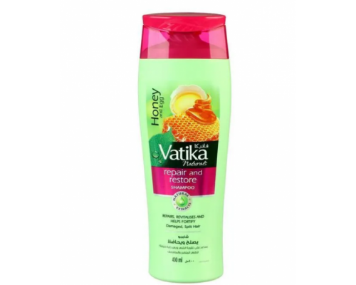 Шампунь Восстановление Vatika  Naturals Repair & Restore Dabur 400 мл