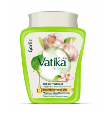 Маска для Волос Vatika Garlic с Экстрактом Чеснока Dabur 500г ОАЭ