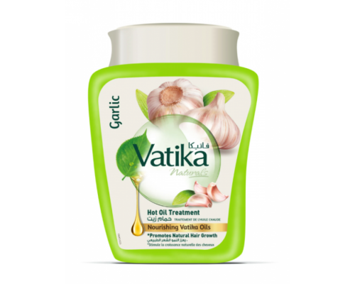 Маска для Волос Vatika Garlic с Экстрактом Чеснока Dabur 500г ОАЭ
