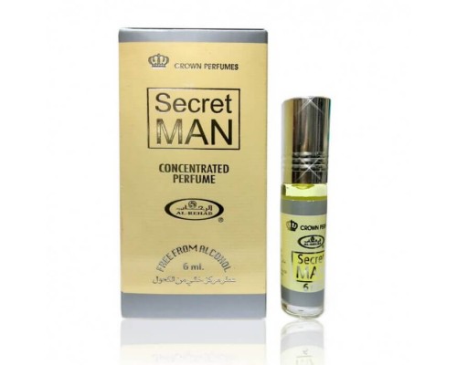 Al Rehab Мужской Secret Man Масляные Духи Ролик 6мл