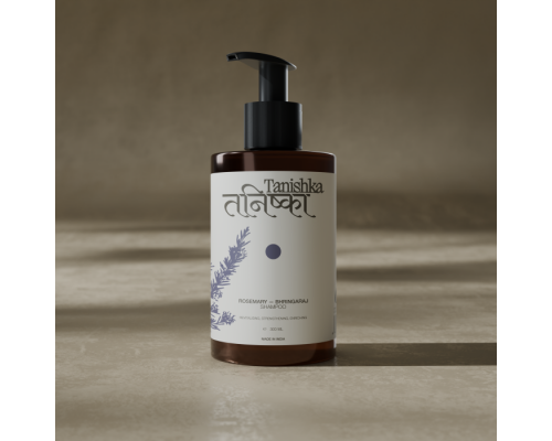 Укрепляющий Шампунь для Волос Rosemary & Bhringraj Shampoo 300 мл Tanishka