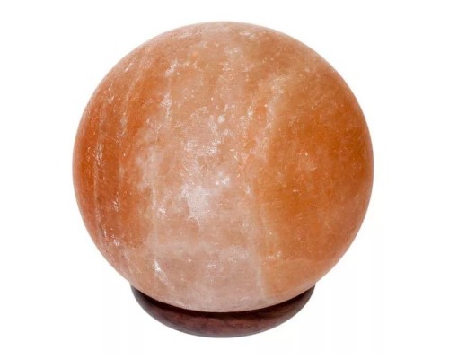 Светильник из Гималайской Кристаллической Соли "Himalayan" Фигура Шар Д 12 см Вес 2-2,5 кг
