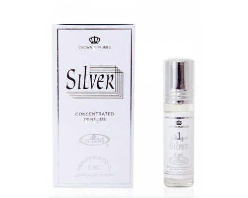 Al Rehab Женский Silver Масляные Духи Ролик 6мл