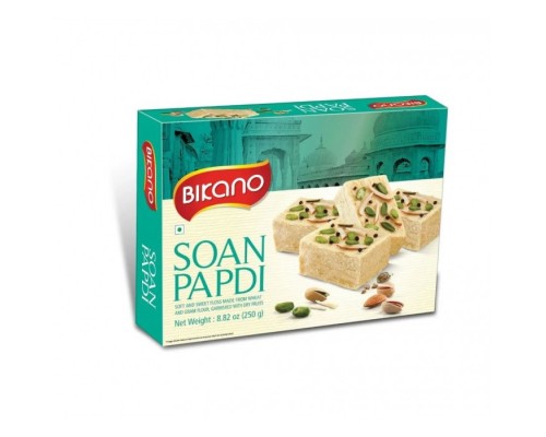 Халва Индийская Соан Папди с Орехами Bikano 250 г