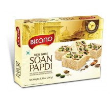 Халва Индийская Соан Папди-G с Орехами DESI GHEE Bikano 250 г