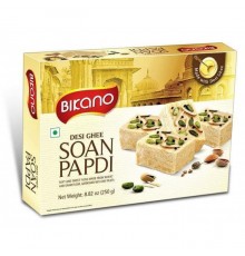 Халва Индийская Соан Папди-G с Орехами DESI GHEE Bikano 250 г