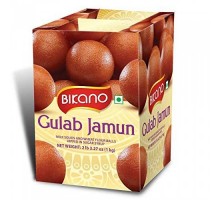 Сладость Индийская Гулаб Джамун Молочные Шарики в Сахарном Сиропе Ж/Б Gulab Jamun Bikano 1 кг