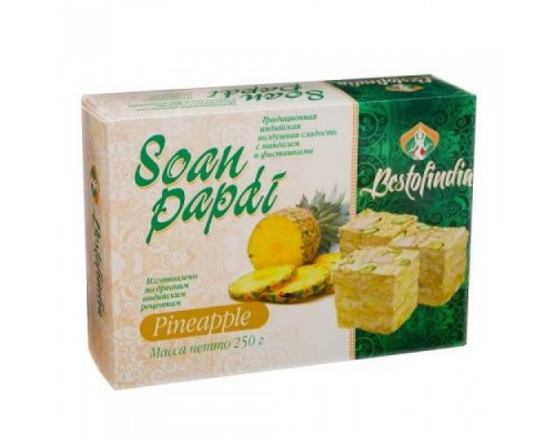 Соан Папди Ананас Soan Papdi Pineapple Bestofindia 250 г