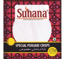 Лепешки Специальные Пенджабские Папад Papad Special Punjabi Crisps 200г Suhana