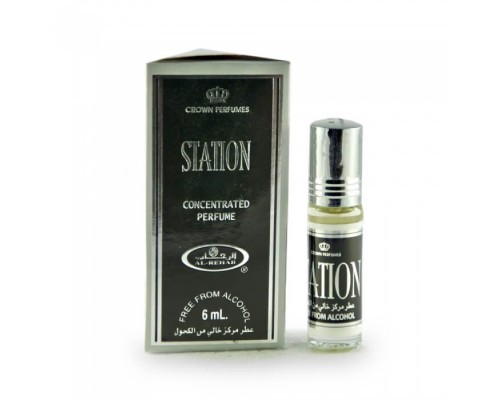 Al Rehab Мужской Station Масляные Духи Ролик 6мл