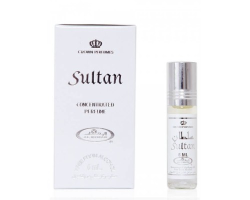 Al Rehab Мужской Sultan Масляные Духи Ролик 6мл