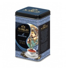 Чай Черный Nargis Sultan Assam TGFOP с Бергамотом 200г ж/б
