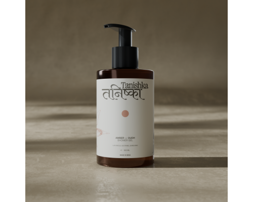 Гель для Душа Amber & Oudh Shower Gel 300 мл Tanishka