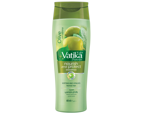 Шампунь Vatika Питание и Защита Экстракт Оливы Dabur 200мл ОАЭ