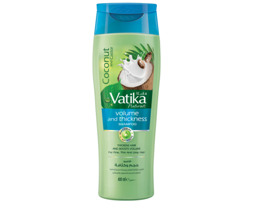 Шампунь Vatika Увеличивающий Объем Кокос  Dabur 200мл ОАЭ