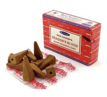 Dragon'S Blood Backflow Ароматические Конусы 10 шт Satya