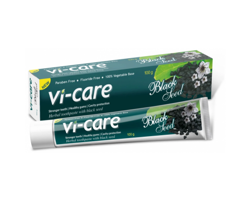 Зубная Паста Vi-Care With Black Seed с Черным Тмином 100 г