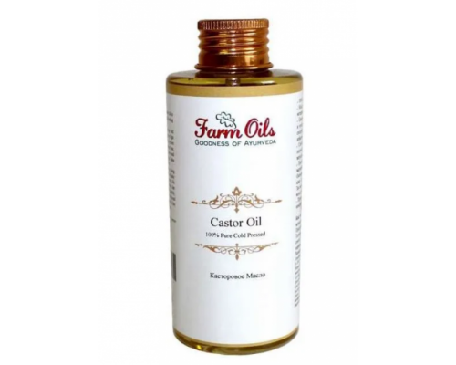 Касторовое Масло Косметическое Пластик Castor Oil Farms Oils 150 мл